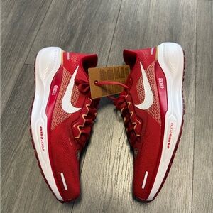 Nike NFL Air Zoom Pegasus 41 San Francisco 49ers Shoes Mens Size 8 FZ5070-600